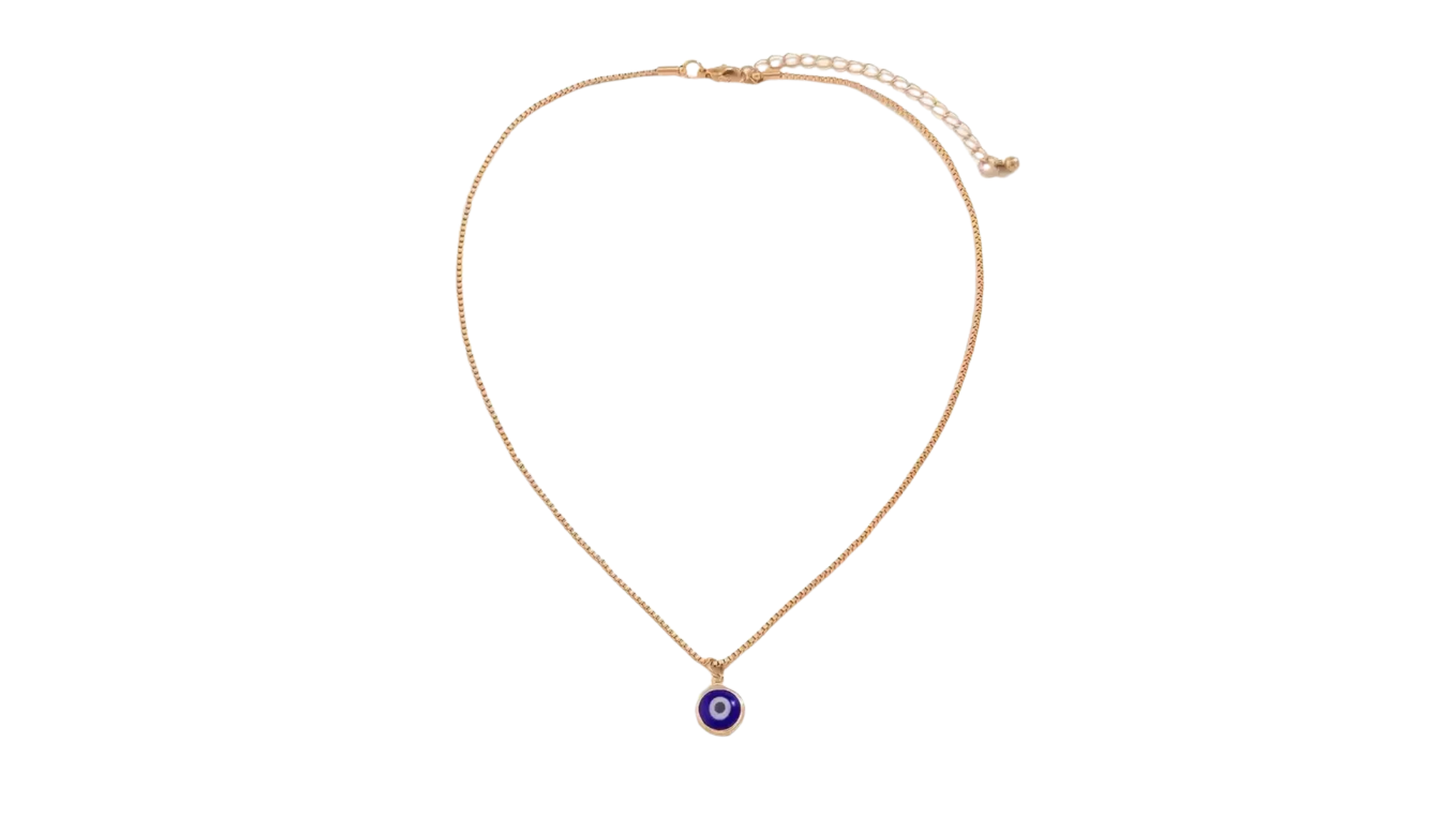 👁️ Collier Œil Protecteur Doré