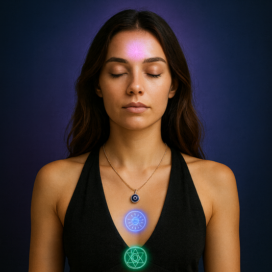👁️ Collier Œil Protecteur Doré